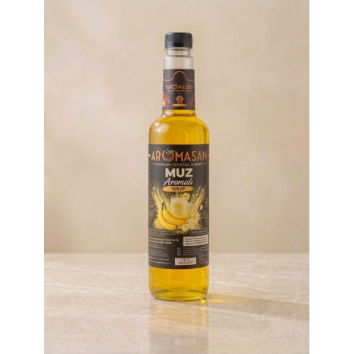 Muz Kahve ve Kokteyl Şurubu 750 ml – Aromasan ürün görseli