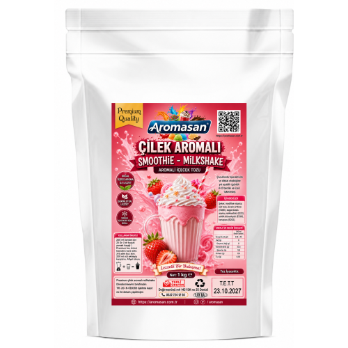 Çilek Milkshake Smoothie 1 Kg ürün görseli
