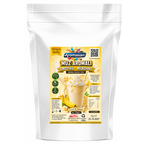 Muz milkshake Smoothie 1 kg ürün görseli