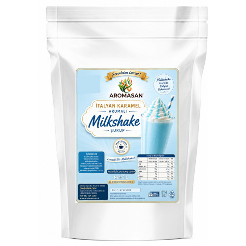 İtalyan Karamel Milkshake Smoothie 1 kg ürün görseli