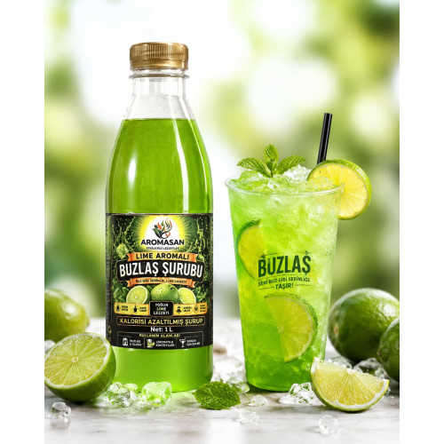 Lime Buzlaş Şurubu 1 lt 1e5 konsantre ürün görseli